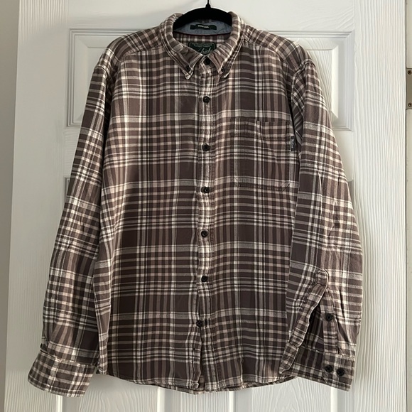 Woolrich Plaid Flannel Shirt - Picture 1 of 3